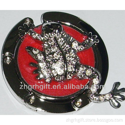 3D flog custom handbag hanger